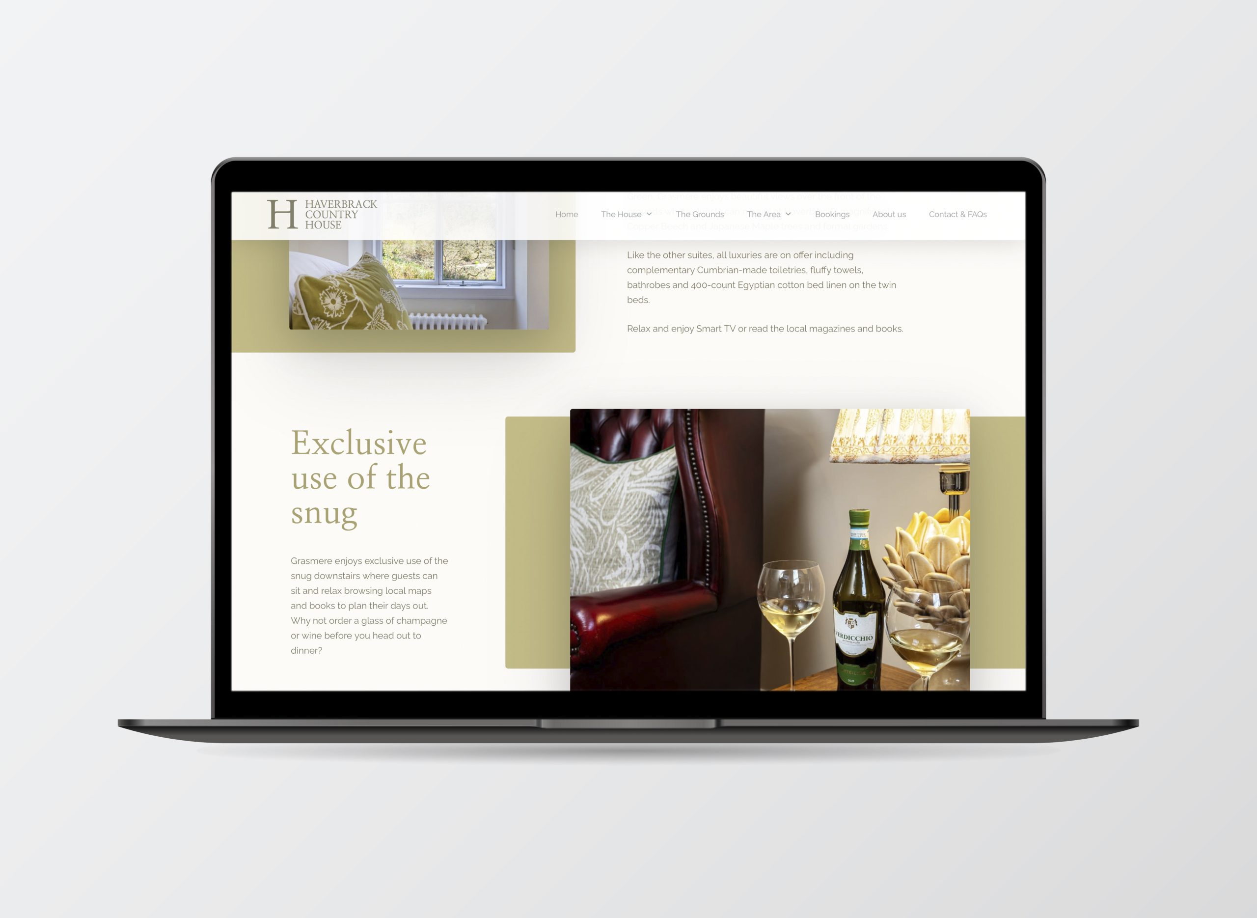 B&B website photography